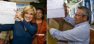 Viteri y Jairala votaron confiados en su victoria