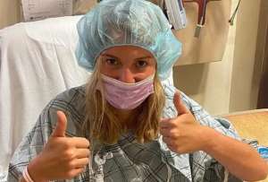 Nicole Cutler superó un tumor cerebral que creció durante 15 años.