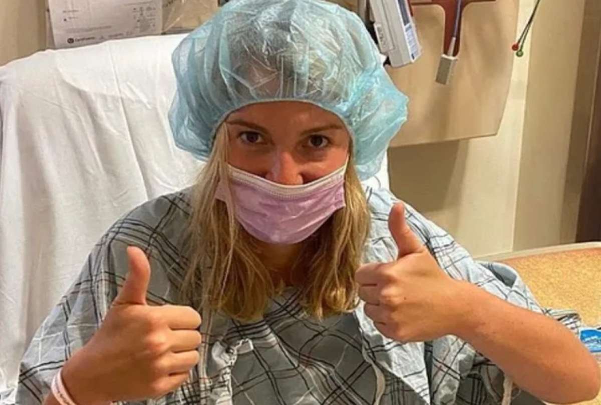 Nicole Cutler superó un tumor cerebral que creció durante 15 años.