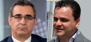 Gustavo Jalkh, titular del Consejo de la Judicatura. Esteban Bernal, asamble&iacute;sta de CREO.