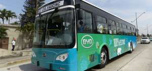 La primera unidad de transporte que circul&oacute; por Guayaquil, y que opera en la l&iacute;nea 89, fue presentada en noviembre del a&ntilde;o pasado.