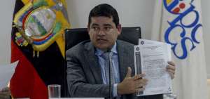 El presidente del CPCCS, Jos&eacute; Tu&aacute;rez, present&oacute; la acci&oacute;n de protecci&oacute;n en contra de la Asamblea y del Consejo de Administraci&oacute;n Legislativa (CAL).