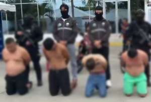 La Polic&iacute;a Nacional aprehendi&oacute; a cuatro presuntos integrantes de 'Los Lobos'