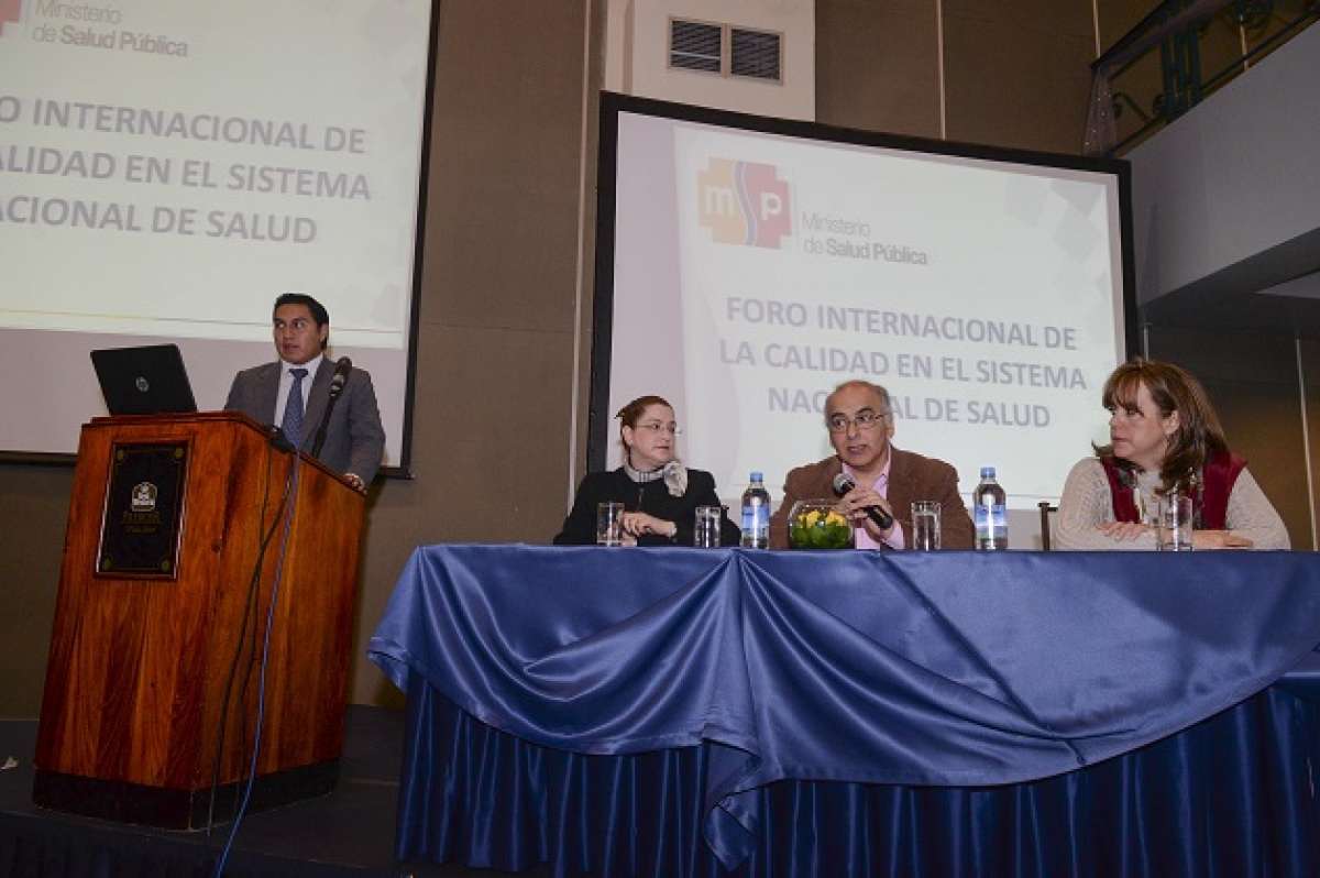 En Quito se cumple Primer Foro Internacional de calidad en salud. Foto: Daniel Molineros/EL TEL&Eacute;GRAFO.