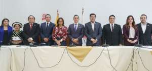 Daniel Mendoza y C&eacute;sar Litardo fueron designados presidente y vicepresidente, respectivamente.