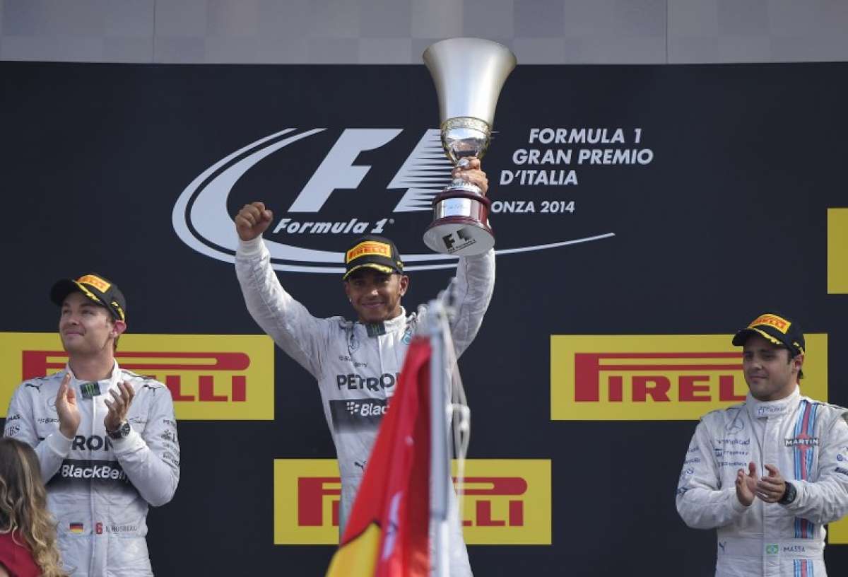 Este triunfo permite a Hamilton recortar a 22 puntos la desventaja con respecto a Rosberg. Foto: AFP
