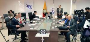 El pleno del CPCCS transitorio present&oacute; el informe t&eacute;cnico de investigaci&oacute;n del proceso de evaluaci&oacute;n de autoridades de la Corte Constitucional.