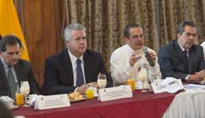 El canciller de la Rep&uacute;blica, Ricardo Pati&ntilde;o, ofreci&oacute; esta ma&ntilde;ana una rueda de prensa. Foto: Fernando Sandoval / El Tel&eacute;grafo 