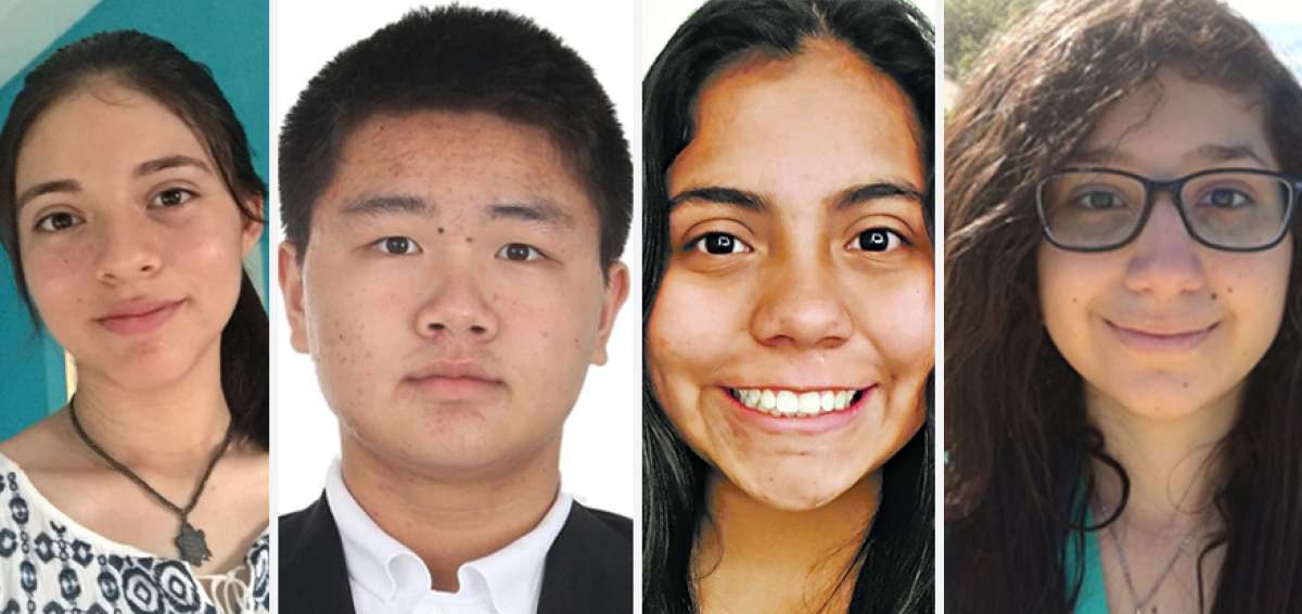 Cuatro colegiales integran la 'minitri' de las matem&aacute;ticas