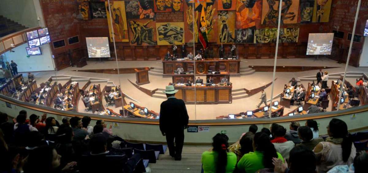 Representantes de la Fenocin y la FEI acudieron a la Asamblea Nacional para la aprobaci&oacute;n de la normativa.