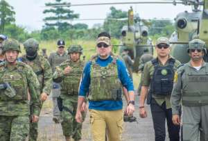 Defensa destruye objetivo militar en Naranjito en golpe al narcotr&aacute;fico