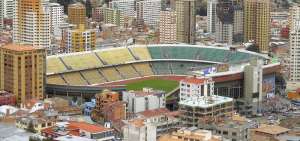 Estadio Hernando Siles en la Paz. 
