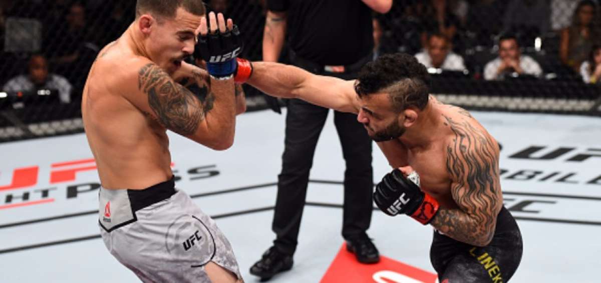El manabita se enfrent&oacute; al brasile&ntilde;o John Lineker, rankeado peleador de la UFC.