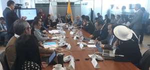 La Comisi&oacute;n de Asuntos Internacionales de la Asamblea Nacional escuch&oacute; al viceministro del Interior, Patricio Pazmi&ntilde;o.