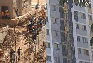 En Brasil, tres obreros fallecieron por la caída de un montacargas.
