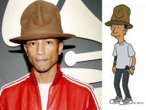 Pharrell Williams visitar&aacute; a la familia Simpson en Springfield