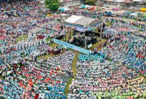 M&aacute;s de 10 mil productores se congregaron en Daule en evento liderado por Marcela Agui&ntilde;aga