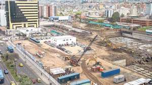 Los trabajos de colocaci&oacute;n de bases de los 3 bloques del complejo judicial culminaron y empez&oacute; la segunda fase de construcci&oacute;n de los edificios. Marco Salgado / El Tel&eacute;grafo