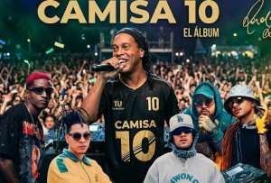 Ronaldinho lanz&oacute; su disco 'Camisa 10'.