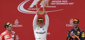 Triunfo del finland&eacute;s Valtteri Bottas en el GP de Austria