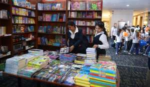 Uno de los stands que m&aacute;s llam&oacute; la atenci&oacute;n del p&uacute;blico fue el de Mr. Books. Foto: Jos&eacute; Mor&aacute;n / El Tel&eacute;grafo