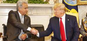 Donald Trump reconoce el ejemplo democr&aacute;tico de Ecuador en la regi&oacute;n