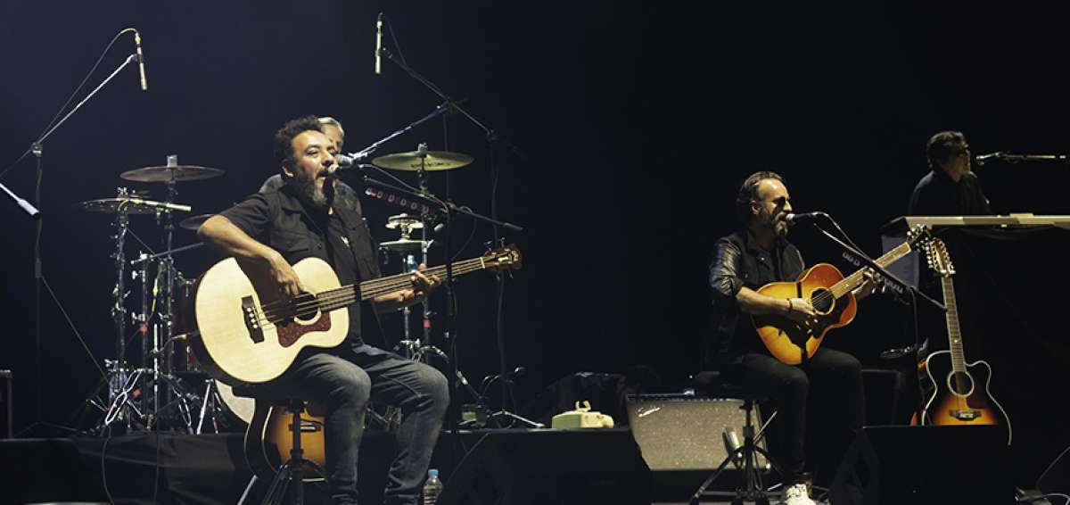 El cuarteto conquist&oacute; al p&uacute;blico con sus canciones en el Teatro del &Aacute;gora de la Casa de la Cultura de Quito