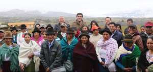 Vicepresidente dialog&oacute; con l&iacute;deres ind&iacute;genas en Cayambe