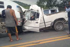 Hay movilidad reducida en la vía a Daule, en la provincia del Guayas, tras un siniestro de tránsito ocurrido en el kilómetro 25.