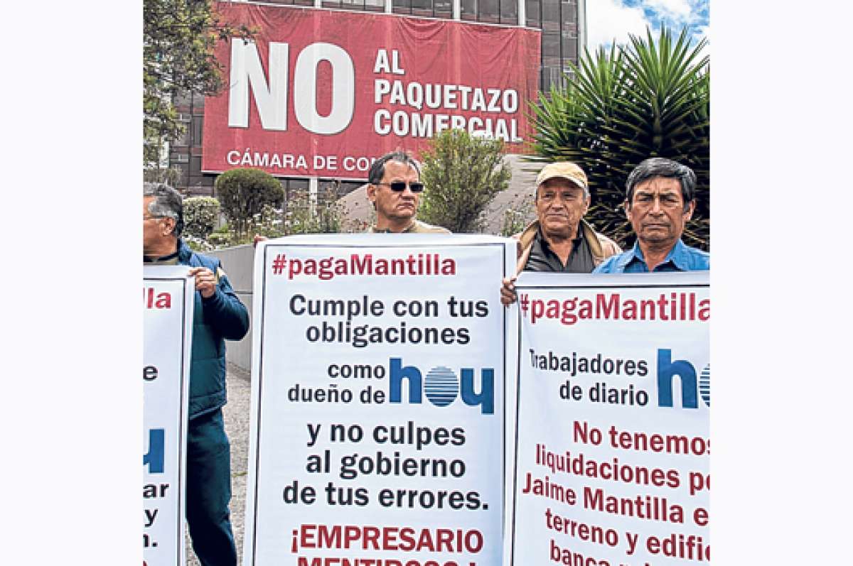 Los extrabajadores de diario HOY realizar&aacute;n plantones 2 veces a la semana