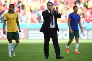 Ange Postecoglou resalt&oacute; el desempe&ntilde;o de la selecci&oacute;n australiana. Foto: AFP