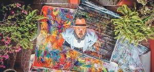 El artista peruano se nutre de las atm&oacute;sferas an&oacute;nimas de las calles de Par&iacute;s, donde reside ahora. Su paleta entre el expresionismo y lo abstracto. 