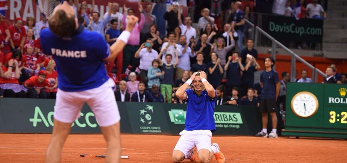 Francia pasa a semifinales de la Copa Davis tras doblegar a Gran Breta&ntilde;a