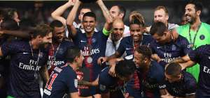 Tuchel y Buffon en PSG, primer t&iacute;tulo