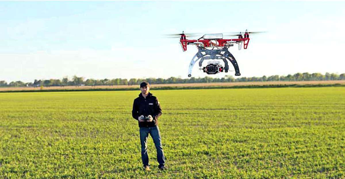 El uso de drones permite conocer a los agricultores si alguna plaga afecta sus sembr&iacute;os. Y, claro, tambi&eacute;n para mostrar las fotos en las redes sociales. Internet