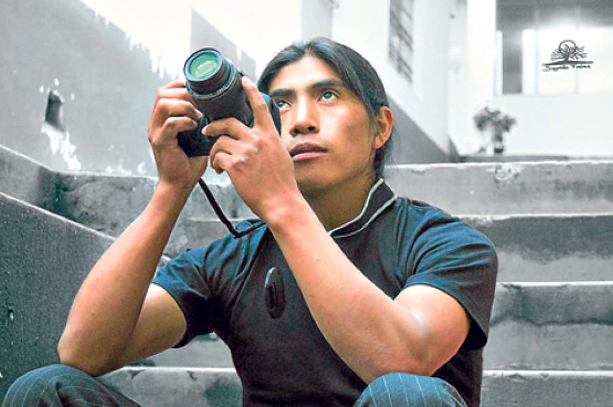 Segundo Fu&eacute;rez naci&oacute; en la comunidad de Yambiro, en Otavalo. Fue agricultor y artesano. Foto: Segundo Fu&eacute;rez In Cine
