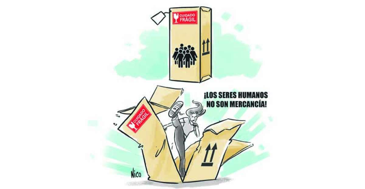 No a la trata de personas