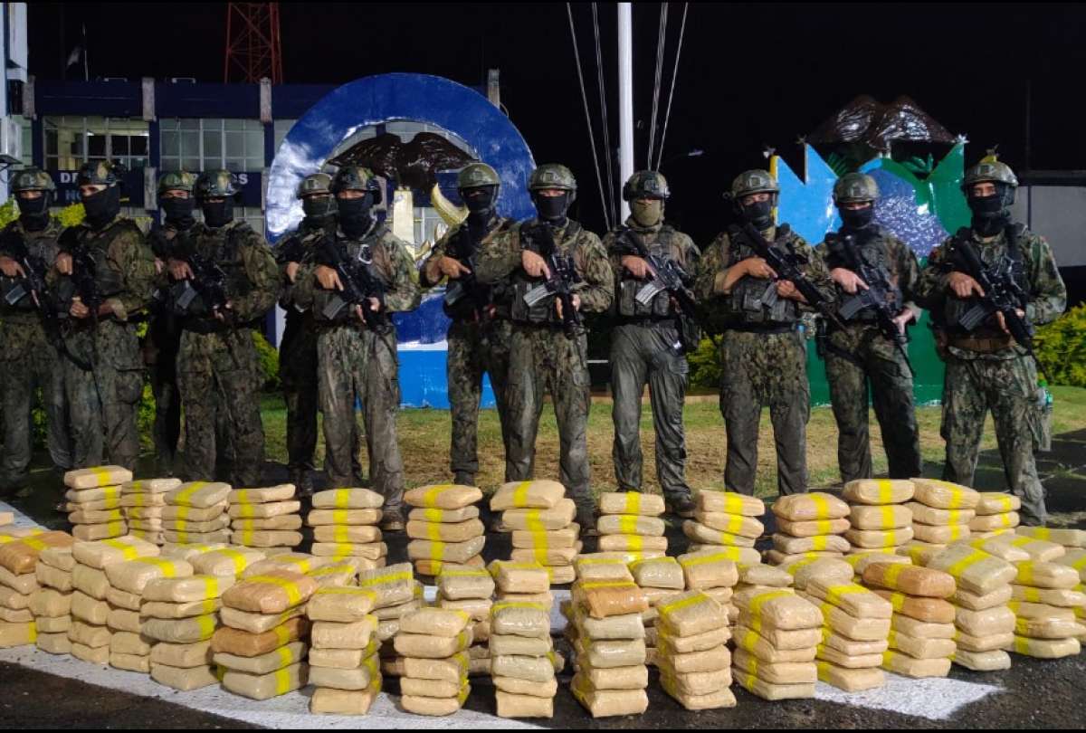 El operativo en Esmeraldas estuvo a cargo de personal de Fuerzas Armadas.