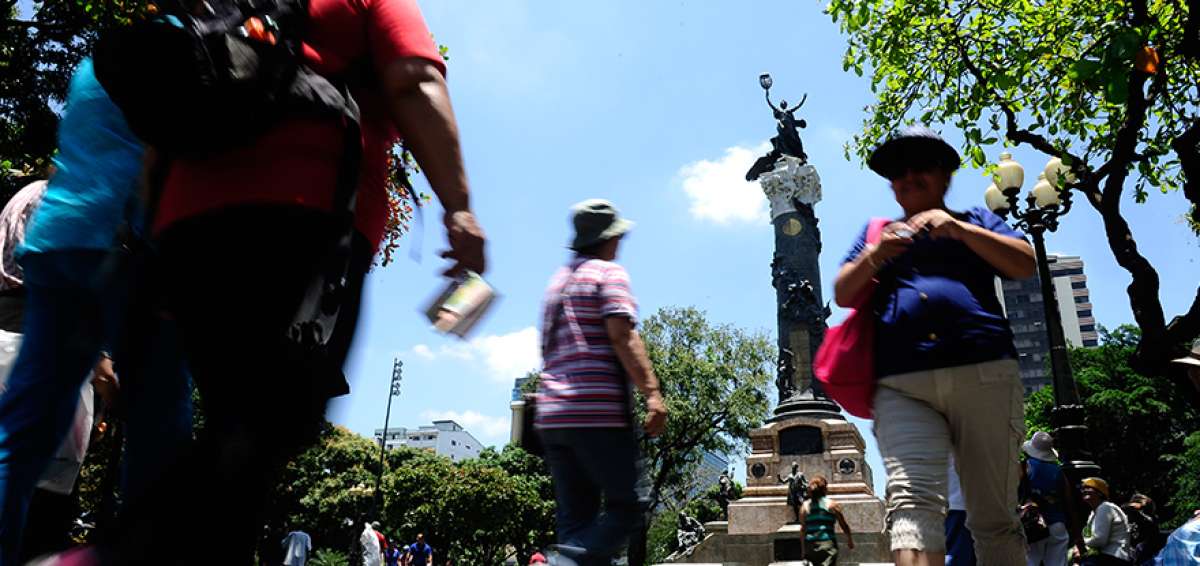 El paso acelerado de una ciudad de cambios