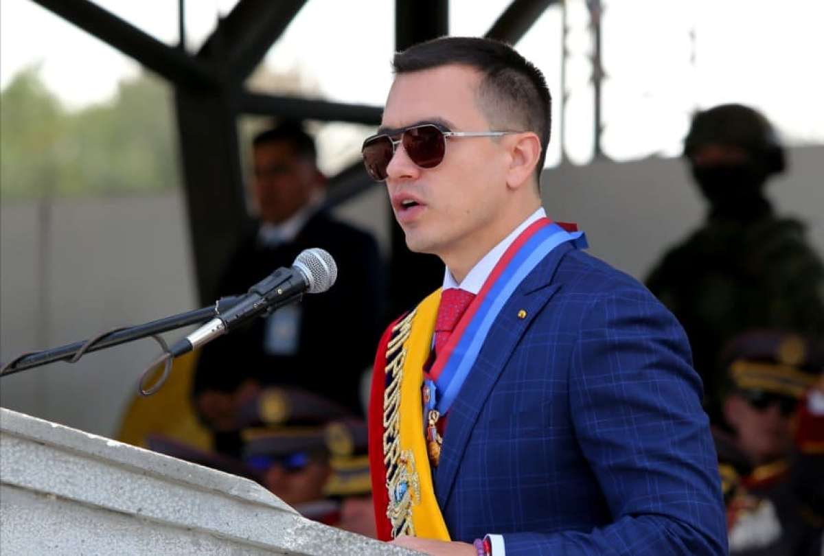 El presidente Daniel Noboa firmó el Decreto sobre EMCO.