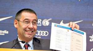 El presidente del FC. Barcelona, Josep Maria Bartomeu, inform&oacute; que el club apoyar&aacute; la iniciativa, ante el pedido de sus socios y fan&aacute;ticos. Foto: Internet.