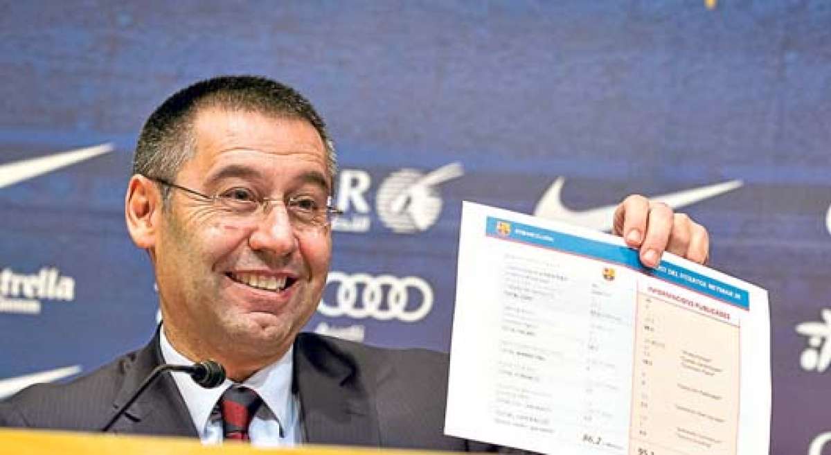 El presidente del FC. Barcelona, Josep Maria Bartomeu, inform&oacute; que el club apoyar&aacute; la iniciativa, ante el pedido de sus socios y fan&aacute;ticos. Foto: Internet.
