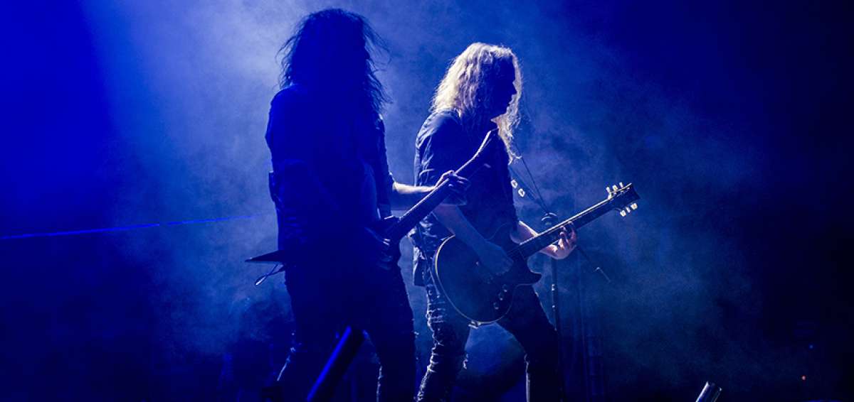 Kreator actu&oacute; antes de Judas Priest en Ecuador, el 28 de octubre de 2018. Dos d&iacute;as antes tocaron junto a Helloween y otros para el I Knotfest de Colombia.