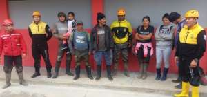 Las personas hab&iacute;an llegado a la zona desde el s&aacute;bado en la ma&ntilde;ana.
