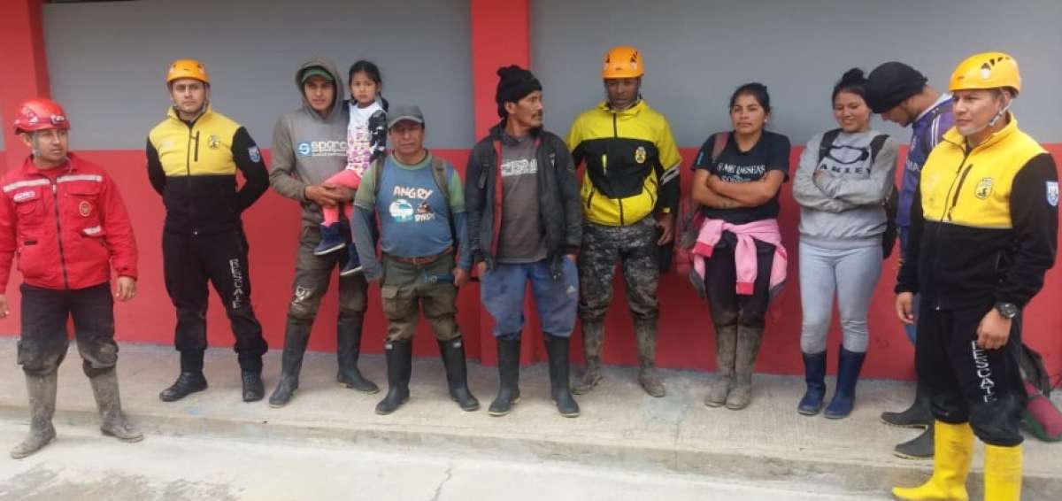 Las personas hab&iacute;an llegado a la zona desde el s&aacute;bado en la ma&ntilde;ana.