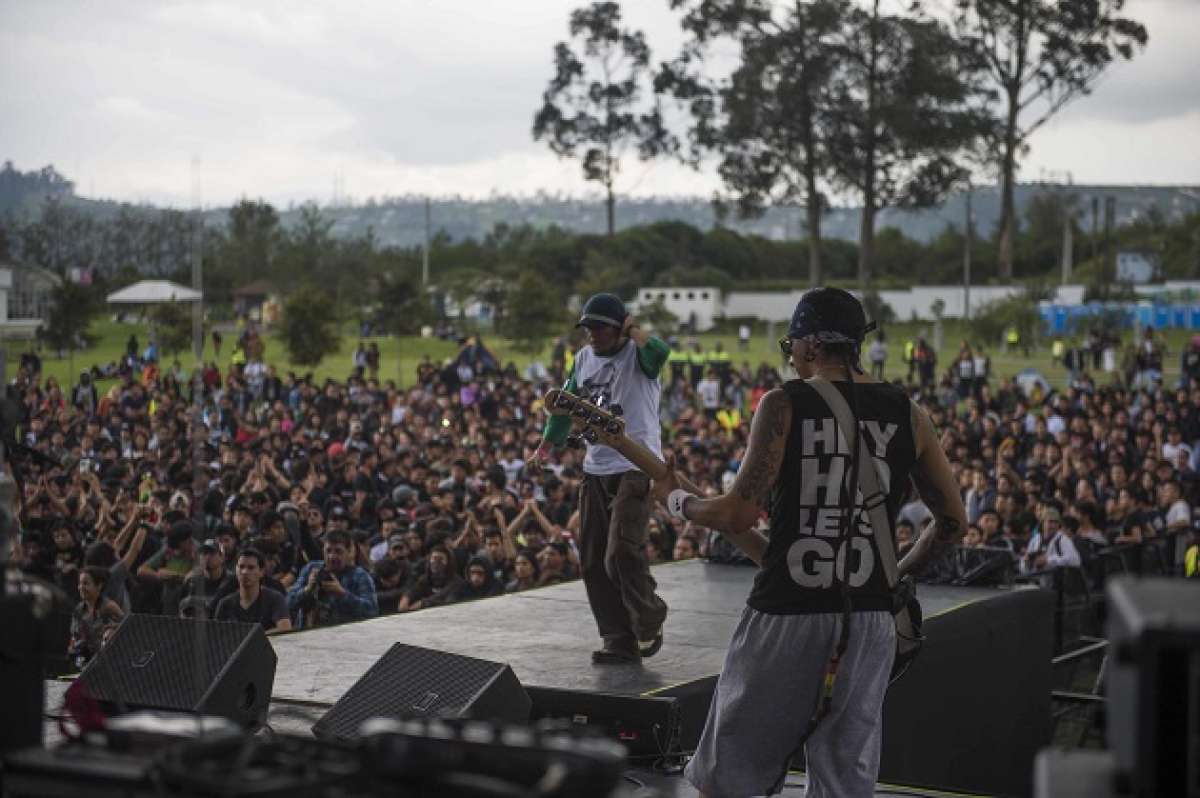 El Quitofest tuvo su d&eacute;cimo segunda edici&oacute;n, en el parque Bicentenario. Foto: Fernando Sandoval/ EL TEL&Eacute;GRAFO. 