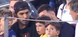 Hijo de Messi se vuelve viral por rega&ntilde;o de Luis Su&aacute;rez
