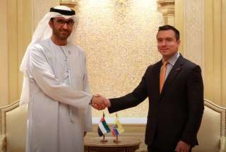 Presidente Noboa culminó con éxito la gira de trabajo en Emiratos Árabes Unidos