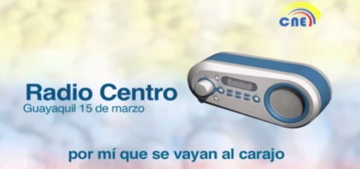 CNE reprocha insultos y anuncio del candidato Andr&eacute;s P&aacute;ez