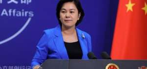 La portavoz del Ministerio de Relaciones Exteriores de China, Hua Chunying.